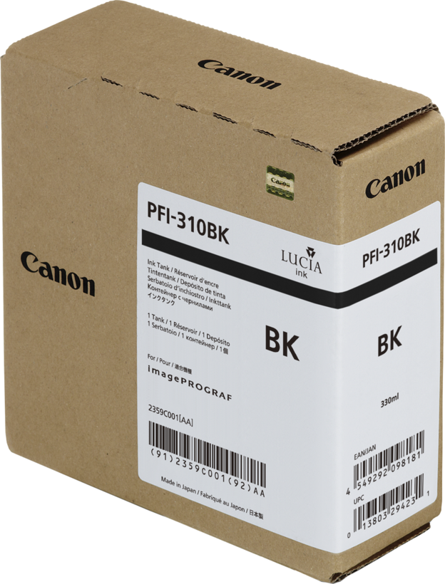 Canon PFI-310BK Tinte schwarz