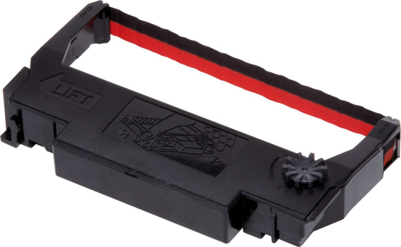 Epson C43S015376 Farbbandkassette sw/rot