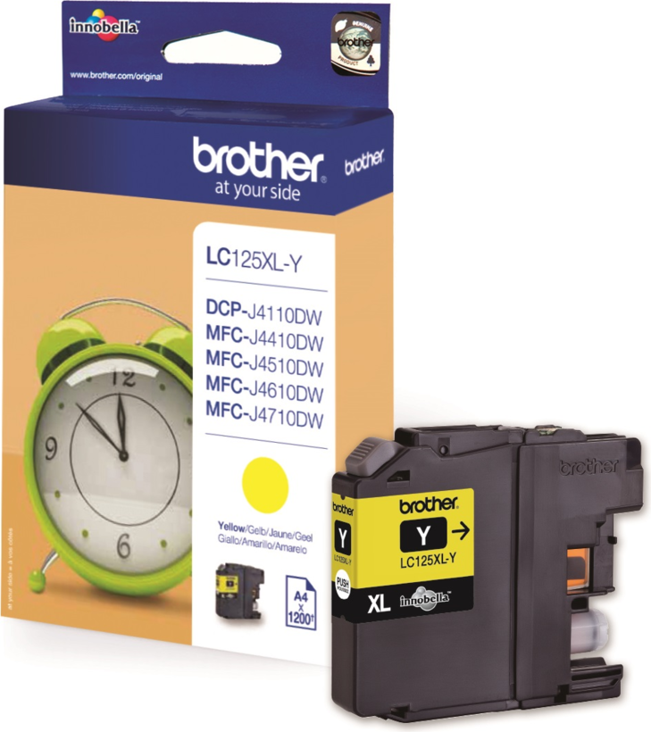 Brother LC-125XLY Tinte gelb