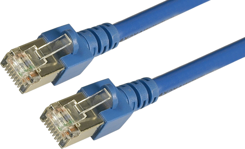 Patch Cable RJ45 SF/UTP Cat5e 2m Blue