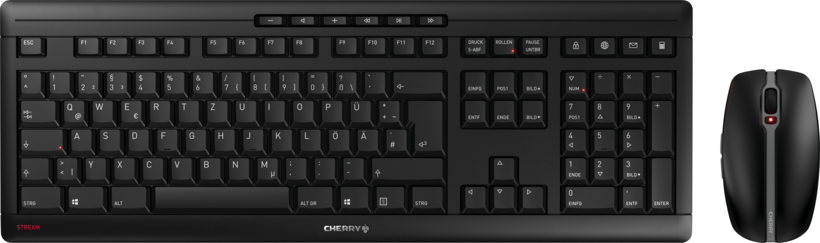 CHERRY STREAM DESKTOP RECHARGE Black