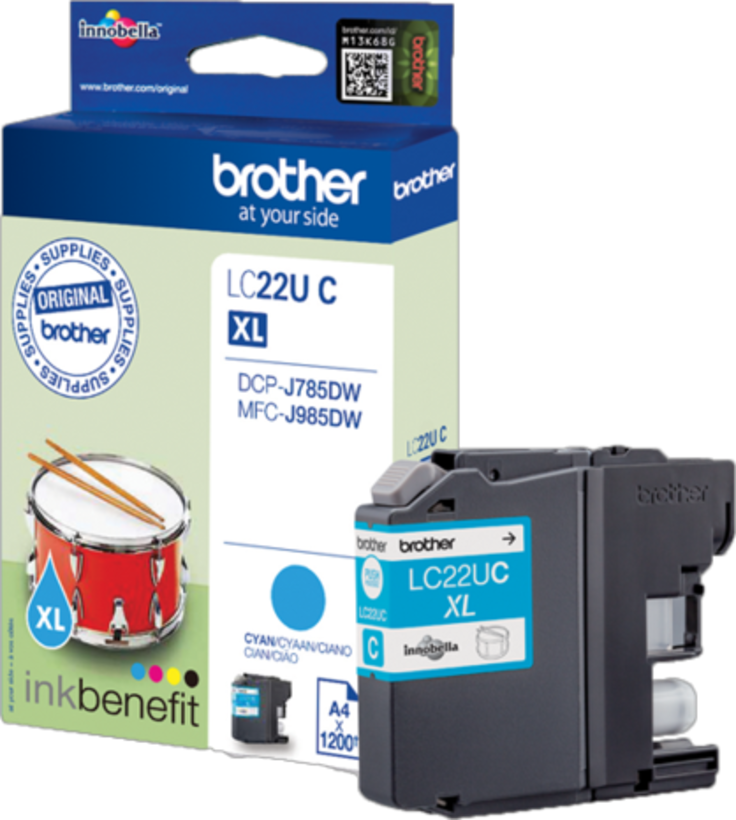 Brother LC-22UC Ink Cyan