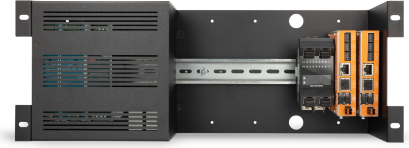 Kentix Rack Mounting Frame with DIN Rail