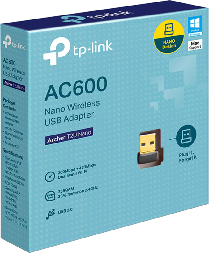 TP-LINK Archer T2U Nano WLAN USB Adapter