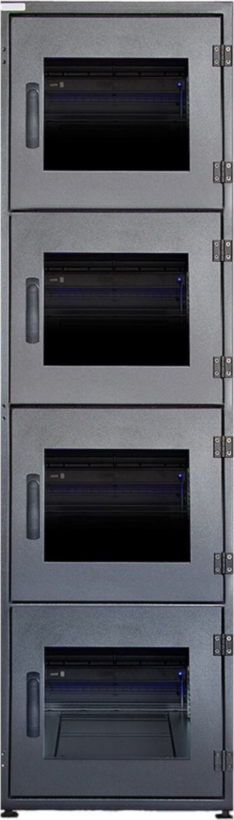 Lehmann Colocation Rack 42U, 1/4-Teilung