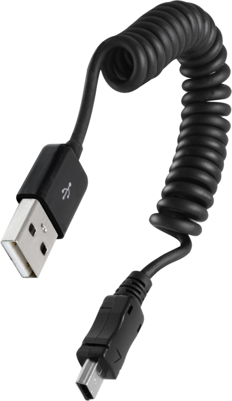Delock USB-A - Mini-B Cable 0.6m