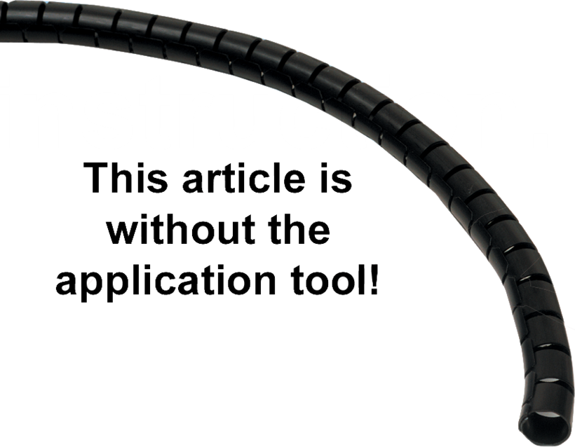 Cable Eater D=15mm 25m Black