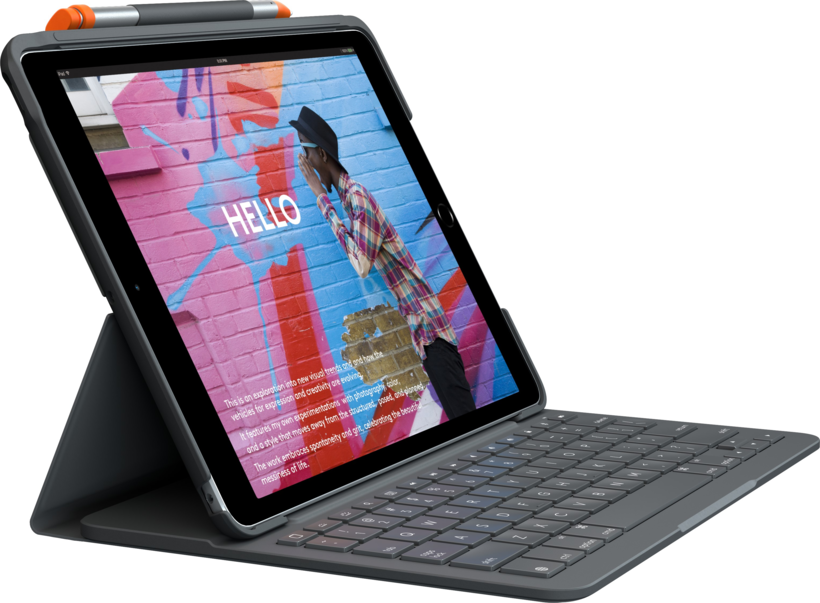 Étui clavier Logitech Slim Folio iPad