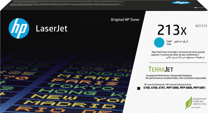 HP 213X Toner cyan