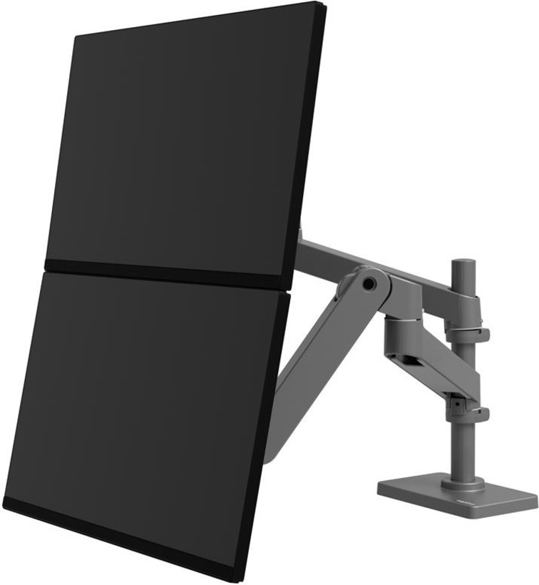 Ergotron LX Pro Dual Stacking Arm Grey