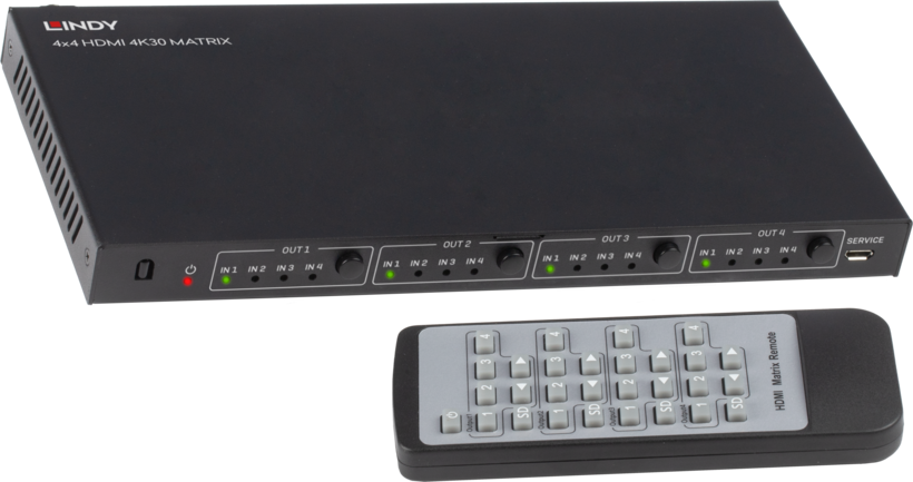 LINDY Matrix Switch 4x4 HDMI