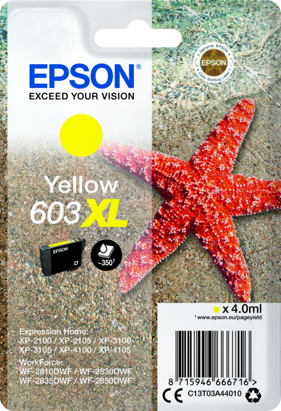 Epson 603 XL Tinte gelb