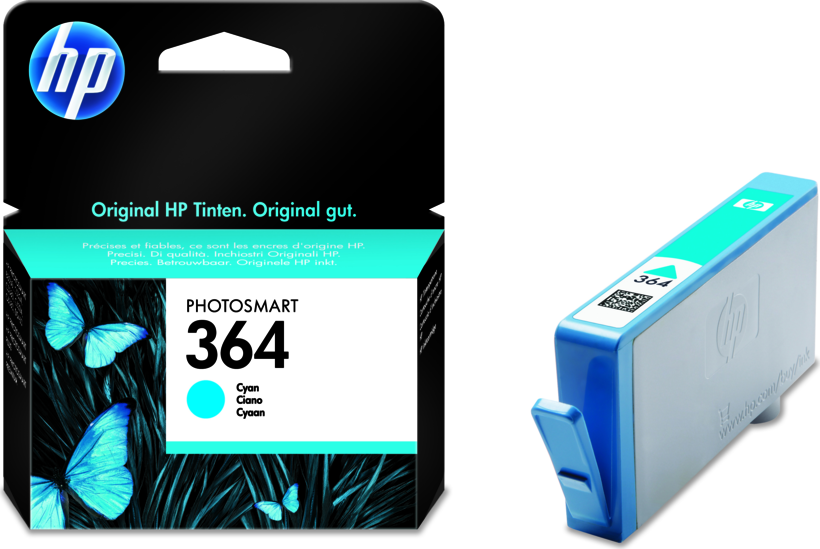 Encre HP 364, cyan