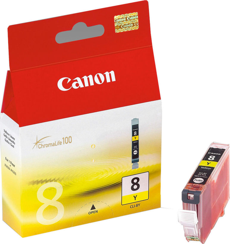 Tusz Canon CLI-8Y, żółty