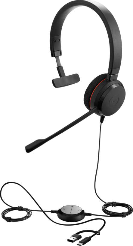 Jabra Evolve 20 MS Mono Headset