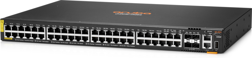 HPE Aruba 6200F 48G PoE 370W Switch