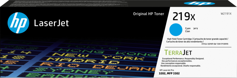 Toner HP 219X cyan