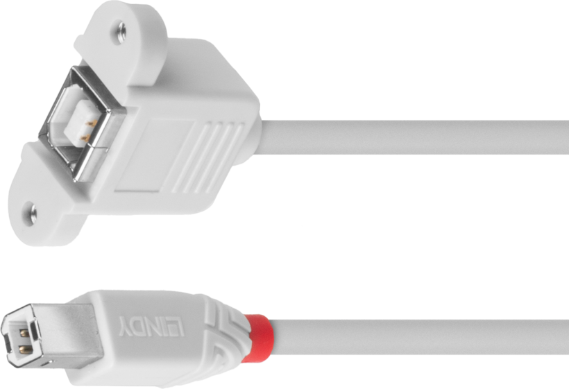 LINDY USB-B Extension Cable 1m
