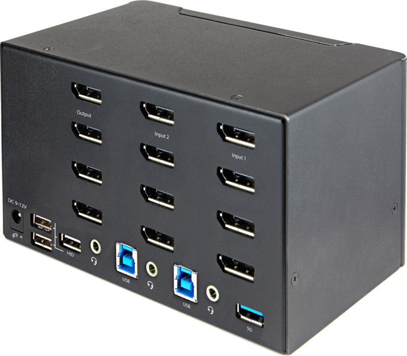 StarTech KVM Switch DP Quad 2-port