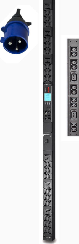 APC metered by outlet PDU, 1ph 16A