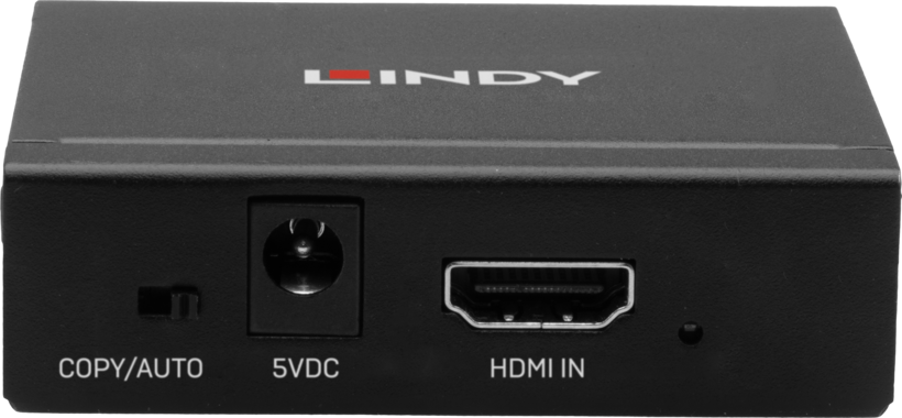 LINDY HDMI Splitter 1:2 4K