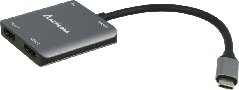 ARTICONA USB-C zu 2x HDMI/USB adapter