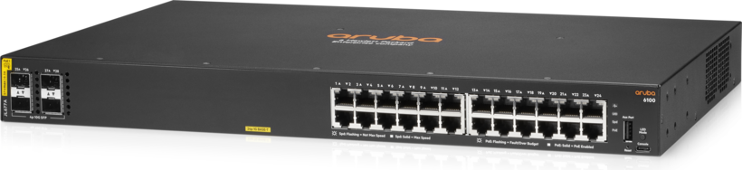 HPE Aruba 6100 24G PoE Switch