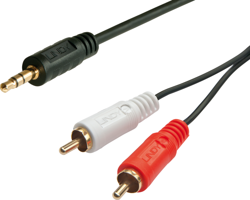 Audio Cable 3.5mm Jack/m-2x RCA/m 2m