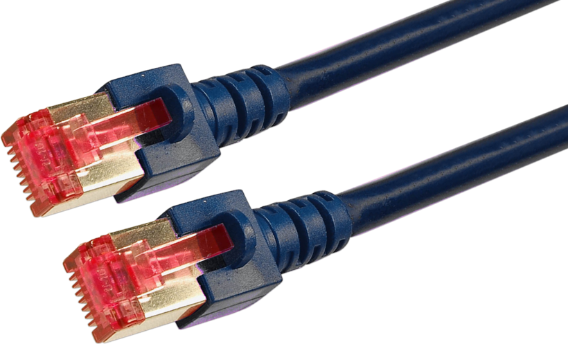 Patch Cable RJ45 S/FTP Cat6 15m Black