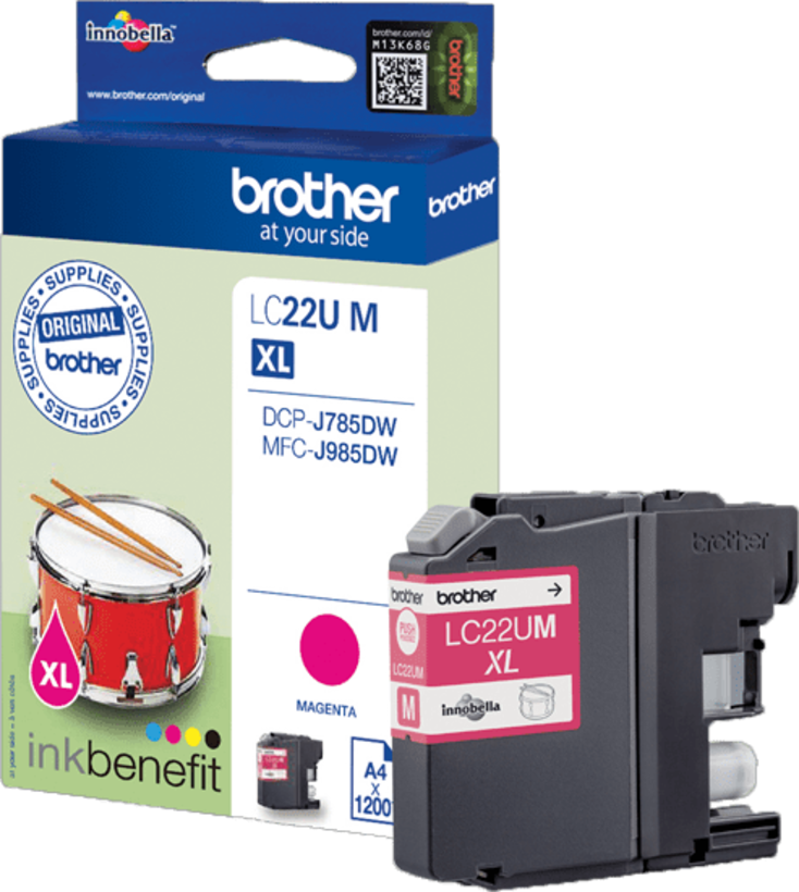 Brother LC-22UM Ink Magenta