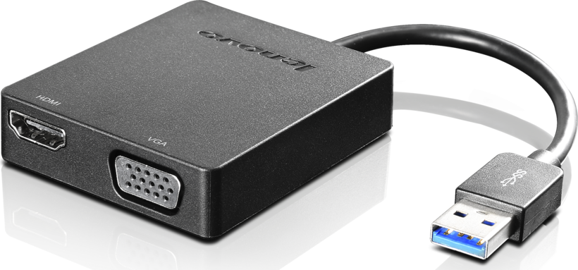 Adapter Lenovo USB 3.0 - VGA/HDMI