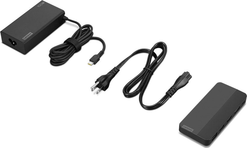 Docking viagem Lenovo USB-C p/2monitores