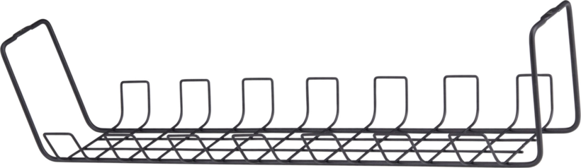 Cable Mgmt Tray 615 x 133 x 130mm Black