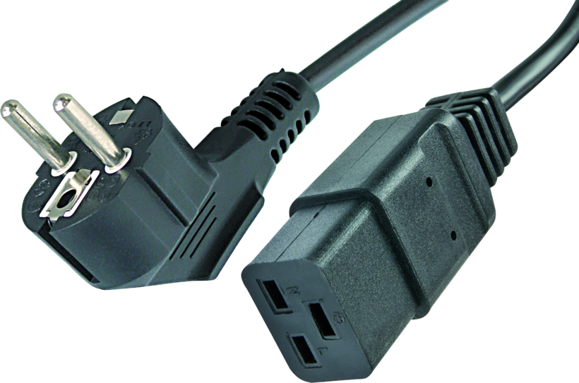 Power Cable Local/m - C19 2m Black
