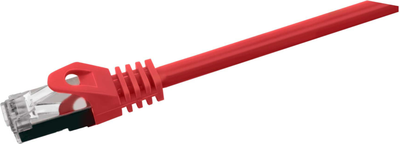 Patch Cable RJ45 SF/UTP Cat5e 0.25m Red