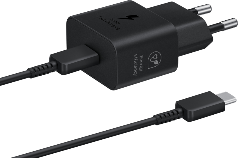 Chargeur USB-C Samsung 25 W noir