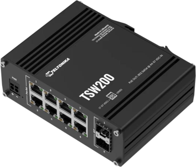 Teltonika TSW200 Unmanaged PoE+ Switch