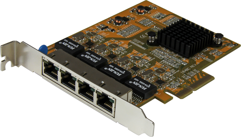 StarTech 4-port GbE PCIe Network Card