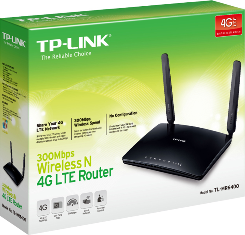 TP-LINK TL-MR6400 4G/LTE WLAN Router