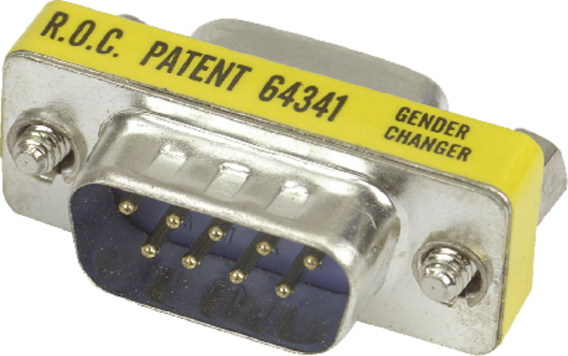 Gender átalakító 9 pólusú m/f