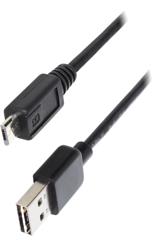 Delock USB EasyA - Micro-B kábel 3 m