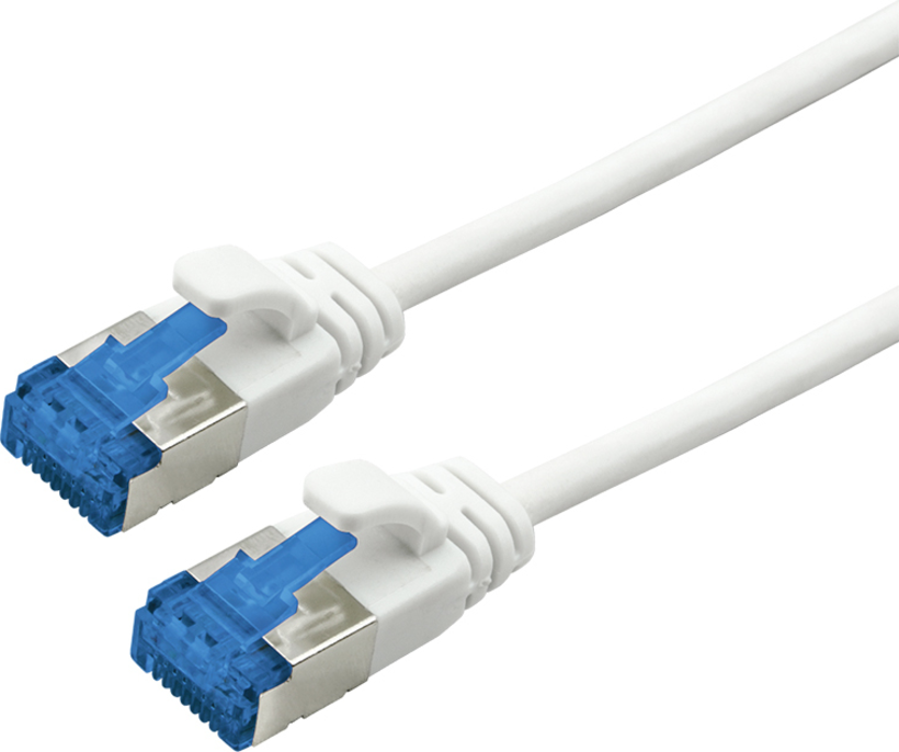 Patch Cable RJ45 U/FTP Cat6a 1m White