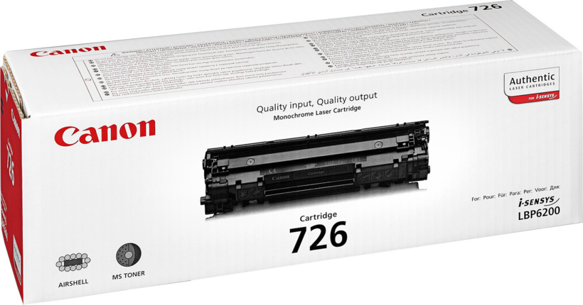 Toner Canon 726, czarny