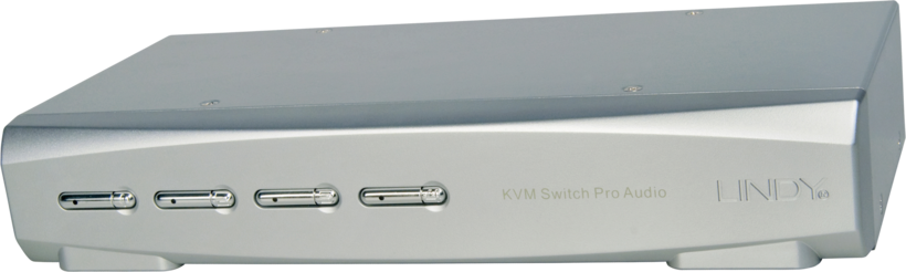 LINDY KVM Switch Pro 4-port DisplayPort