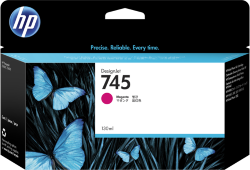 HP 745 Tinte 130 ml magenta