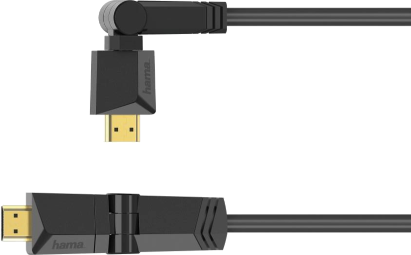 Hama HDMI Cable 90° 1.5m