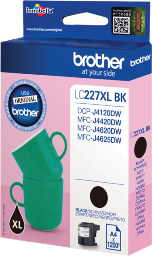Encre Brother LC-227XLBK, noir