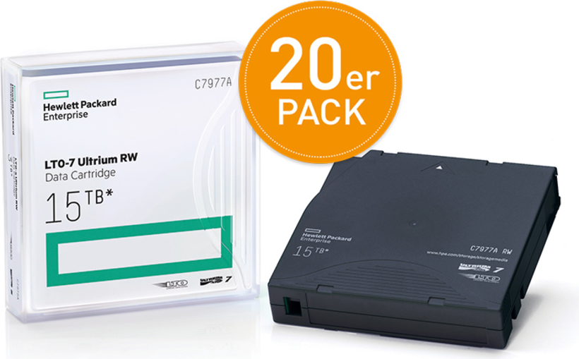 HPE LTO-7 Ultrium Tape 20 St