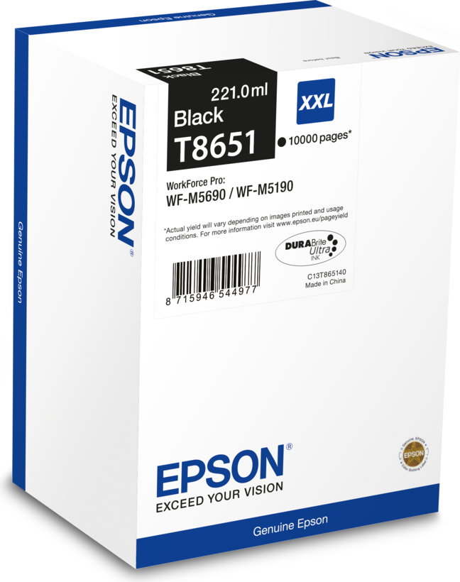 Epson T8651 XXL Ink black