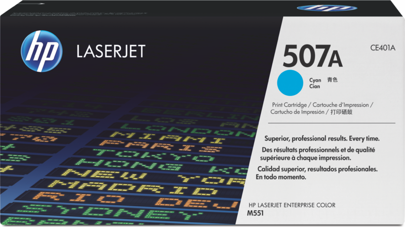 HP 507A Toner Cyan